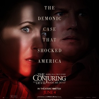 Poster for The Conjuring: The Devil Made Me Do It